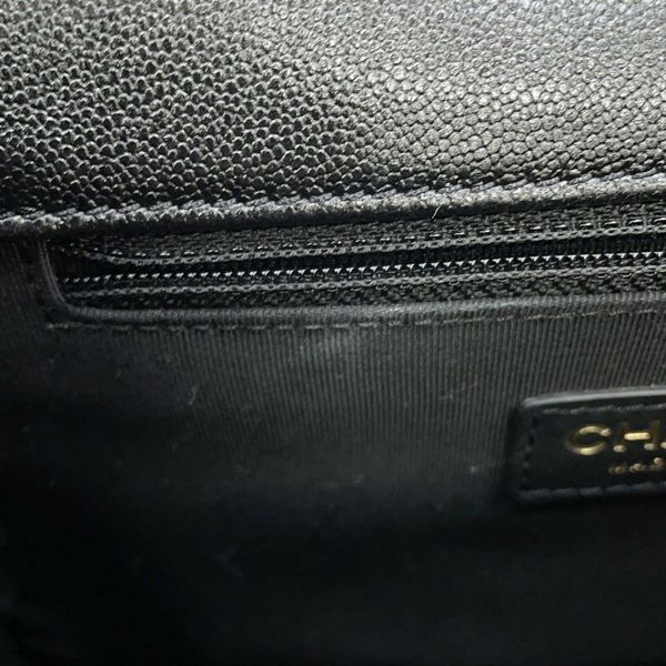 シャネル チェーンショルダーバッグ マトラッセ ココマーク スモールメッセンジャーバッグ ラムスキン AS2447 CHANEL 黒