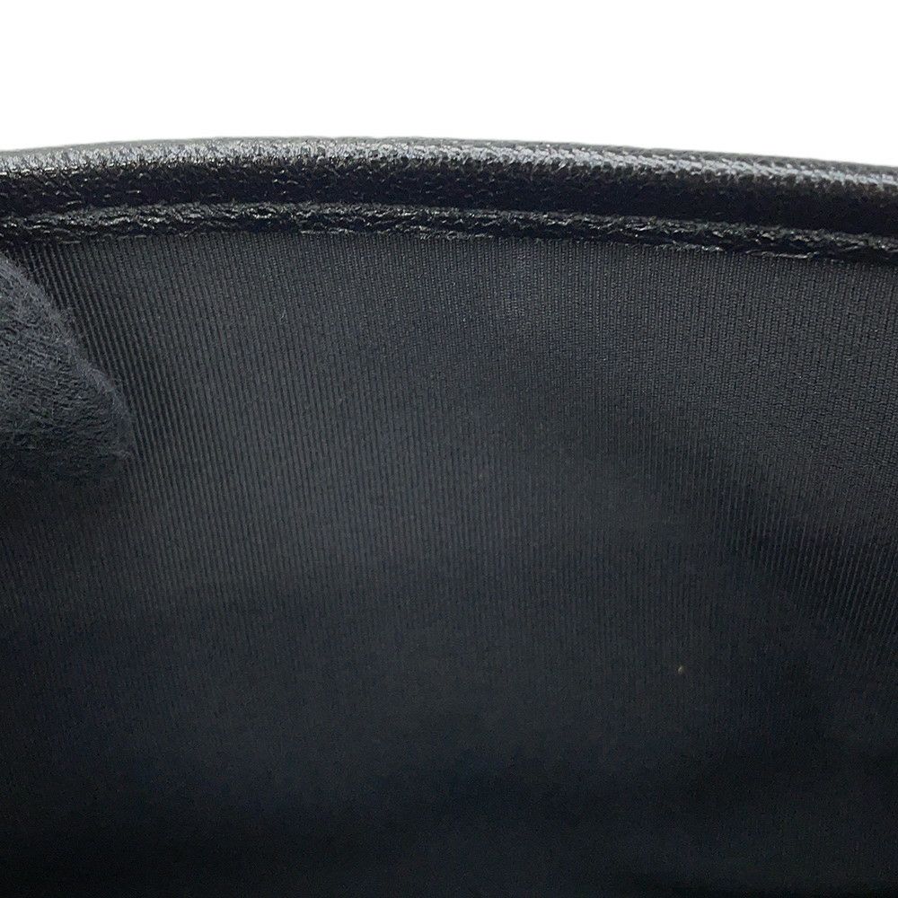 シャネル チェーンショルダーバッグ マトラッセ ココマーク スモールメッセンジャーバッグ ラムスキン AS2447 CHANEL 黒