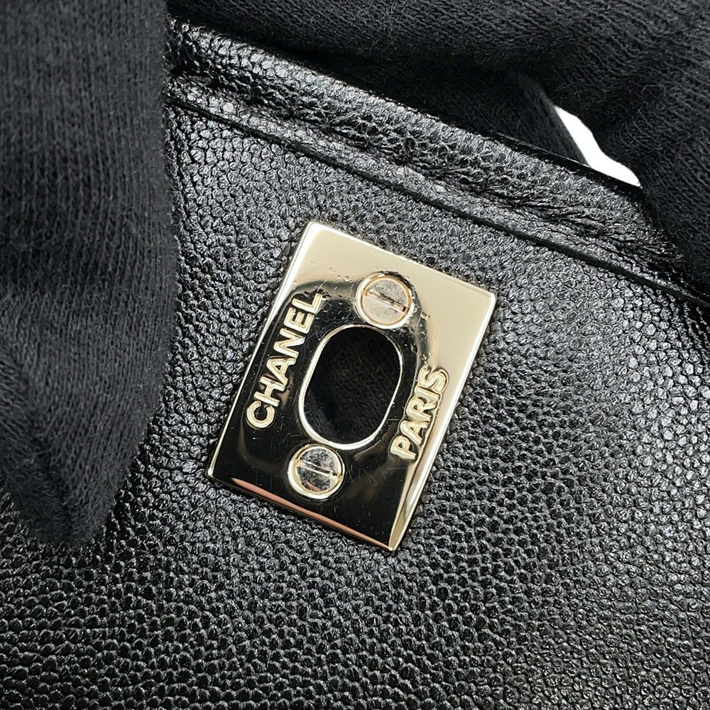 シャネル チェーンショルダーバッグ マトラッセ ココマーク スモールメッセンジャーバッグ ラムスキン AS2447 CHANEL 黒