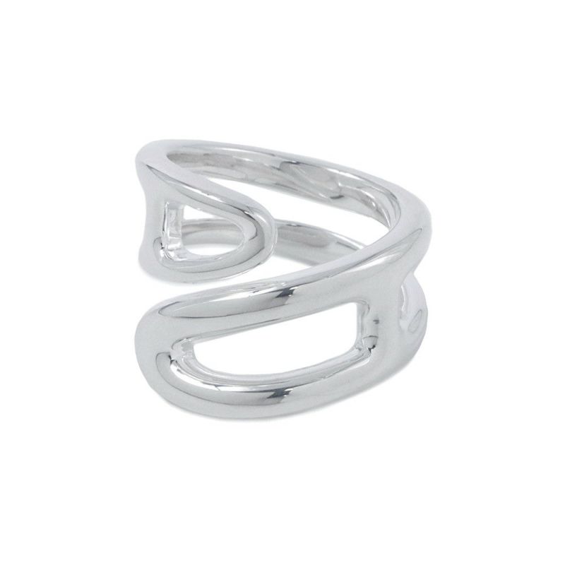 エルメス リング シェーヌダンクル パンク Chaine d'Ancre Punk SV925シルバー サイズ48 HERMES 指輪