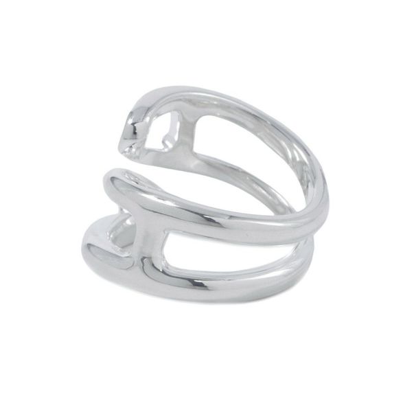 エルメス リング シェーヌダンクル パンク Chaine d'Ancre Punk SV925シルバー サイズ48 HERMES 指輪