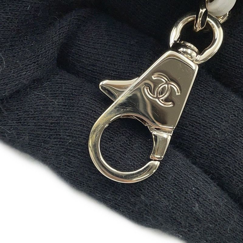 シャネル ハンドバッグ マトラッセ ココマーク ココハンドル キャビアスキン A92990 CHANEL 2way 白