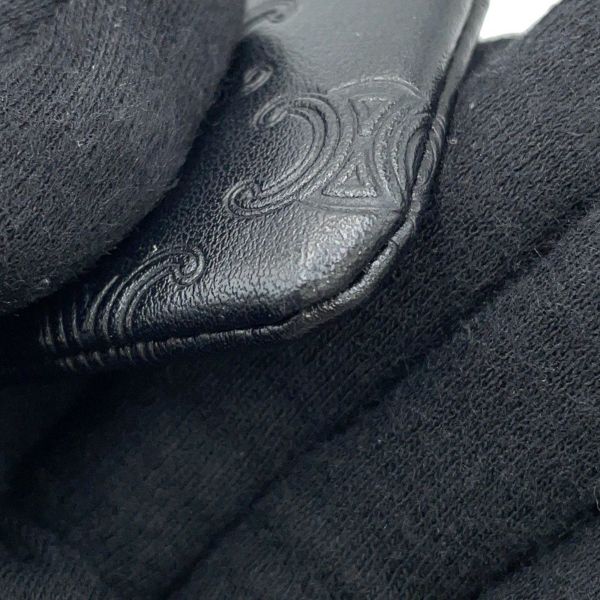 セリーヌ コインケース トリオンフ レザー 10C663 CELINE カードポーチ 黒