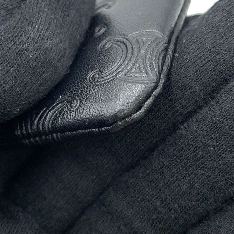 セリーヌ コインケース トリオンフ レザー 10C663 CELINE カードポーチ 黒