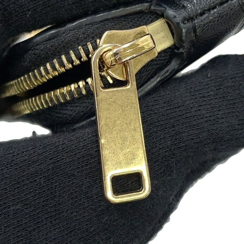 セリーヌ コインケース トリオンフ レザー 10C663 CELINE カードポーチ 黒