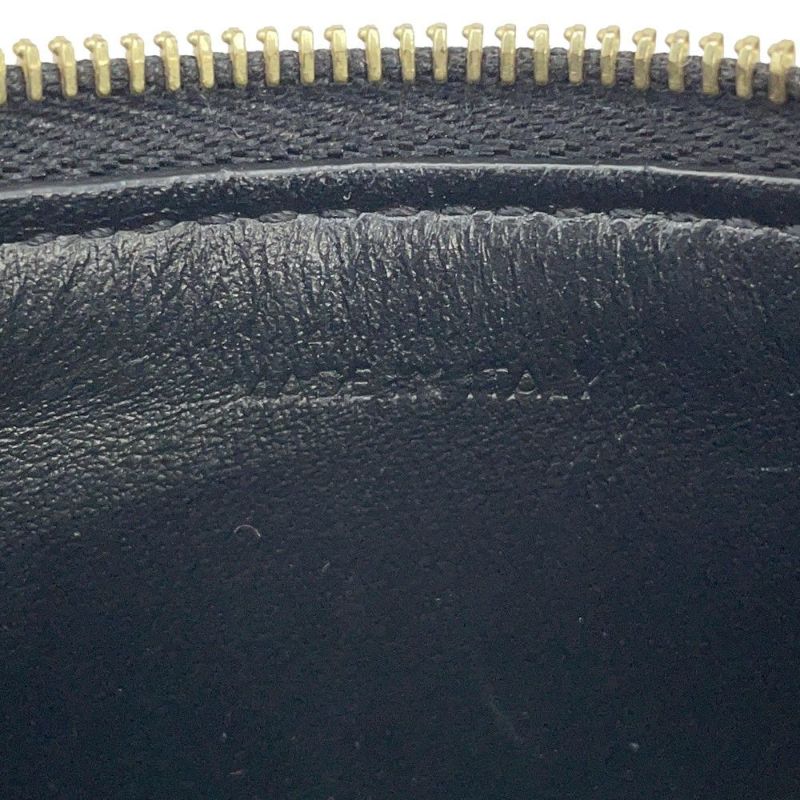 セリーヌ コインケース トリオンフ レザー 10C663 CELINE カードポーチ 黒