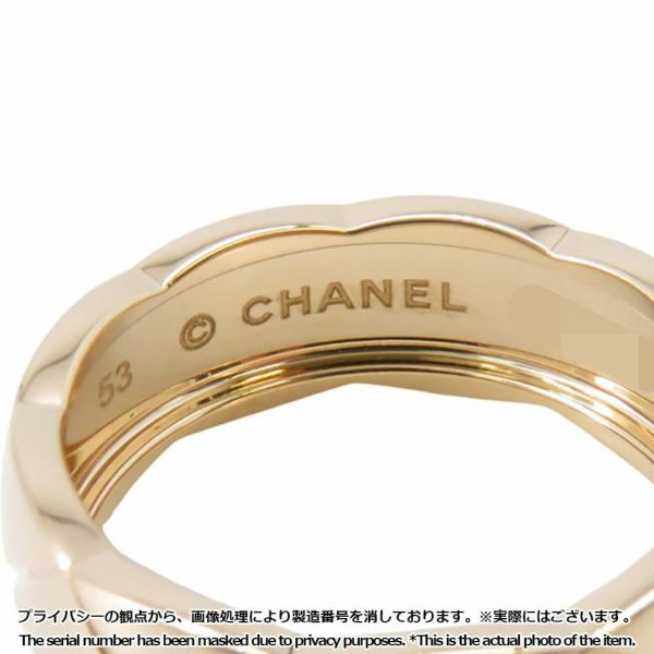 シャネル リング ココ クラッシュ コレクション ミディアムモデル K18YG リングサイズ53 J10571 CHANEL