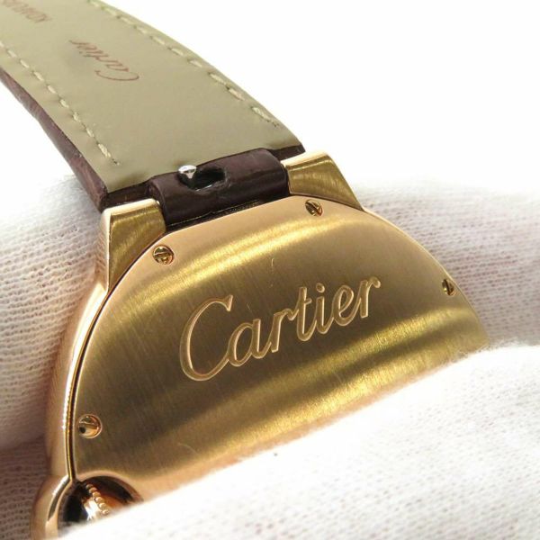 カルティエ バロンブルー ドゥ カルティエ WGBB0035 Cartier 腕時計 シルバー文字盤