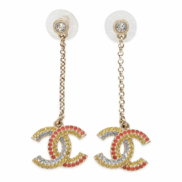 シャネル ピアス ココマーク スイング ラインストーン AB9871 A23C CHANEL アクセサリー