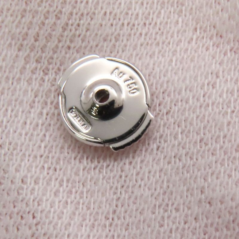 ヴァンクリーフ&アーペル ピアス ペルレ フープ スモールモデル K18WGホワイトゴールド Van Cleef&Arpels