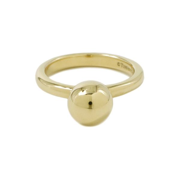 ティファニー リング ハードウェア ボールリング K18YGイエローゴールド リングサイズ約6号  Tiffany&Co. 指輪