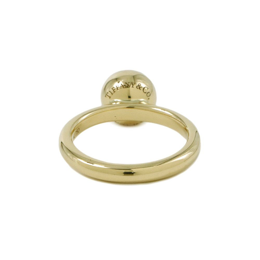 ティファニー リング ハードウェア ボールリング K18YGイエローゴールド リングサイズ約6号  Tiffany&Co. 指輪