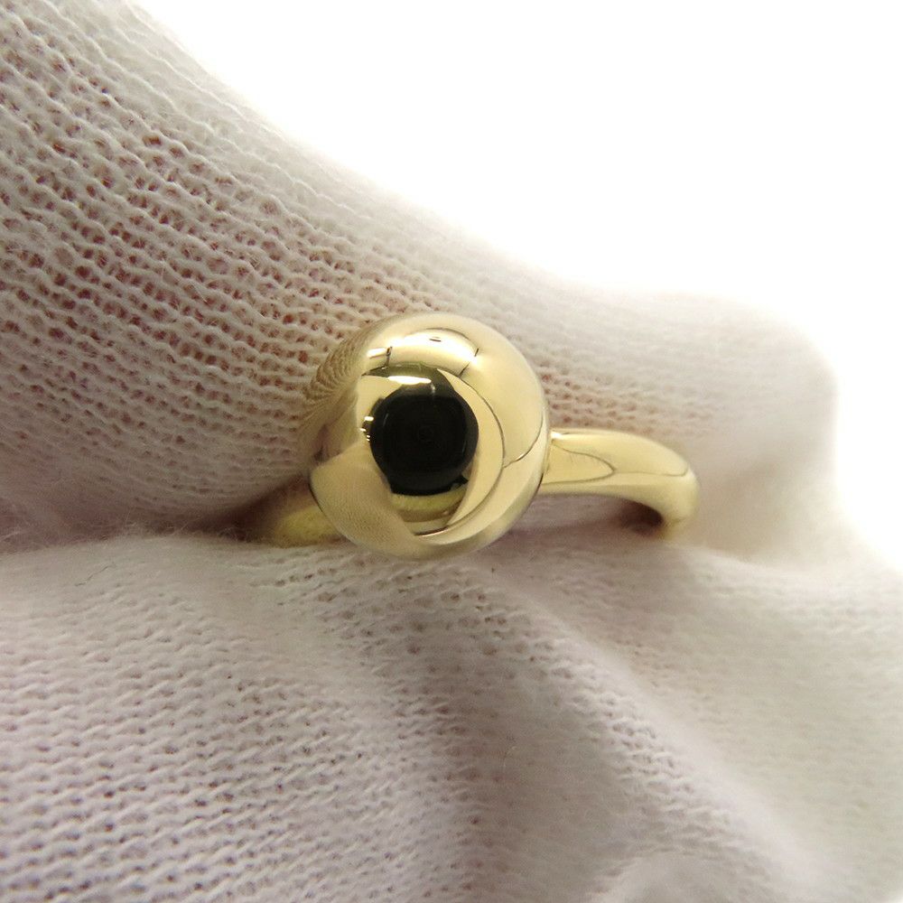 ティファニー リング ハードウェア ボールリング K18YGイエローゴールド リングサイズ約6号  Tiffany&Co. 指輪