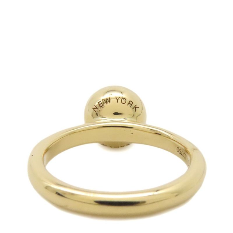 ティファニー リング ハードウェア ボールリング K18YGイエローゴールド リングサイズ約6号  Tiffany&Co. 指輪