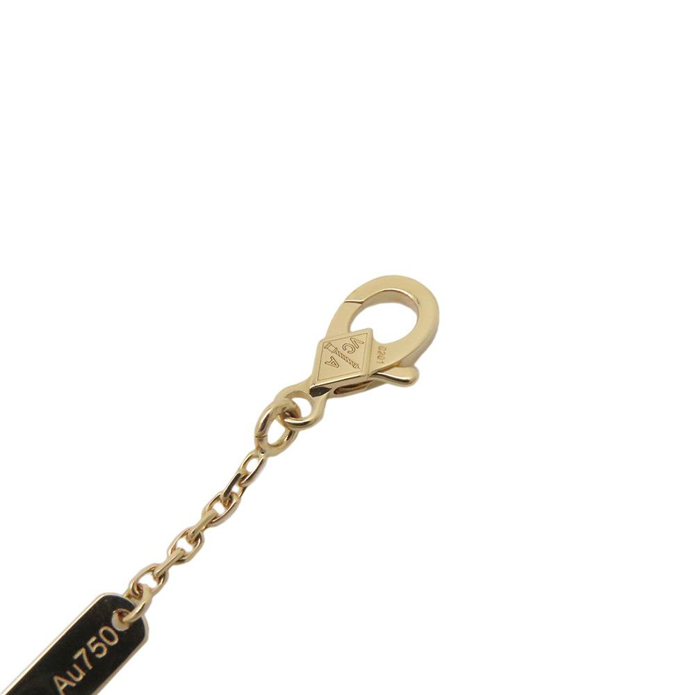 ヴァンクリーフ&アーペル ネックレス ヴィンテージ アルハンブラ ペンダント ギヨシェ K18YGイエローゴールド VCARP4KL00