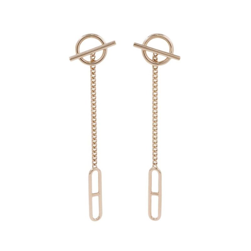 エルメス ピアス エシャペ K18PGピンクゴールド HERMES Echapee ジュエリー