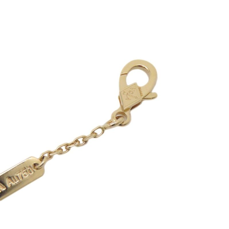 ヴァンクリーフ&アーペル ネックレス ヴィンテージ アルハンブラ ペンダント ギヨシェ K18YGイエローゴールド VCARP4KL00