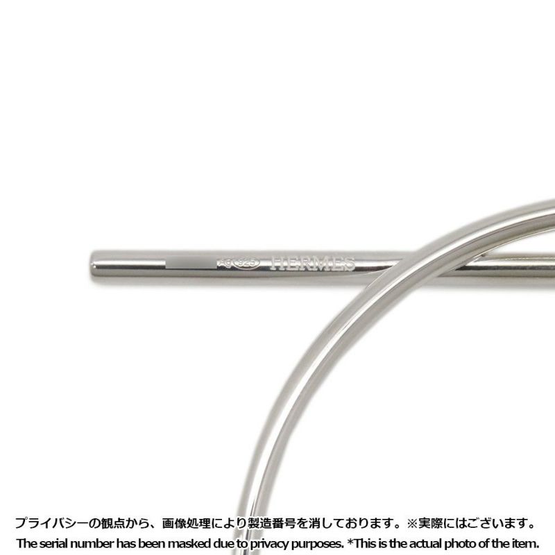 エルメス ピアス ループ ピアス エシャペ MM SV925シルバー HERMES ジュエリー Echapee
