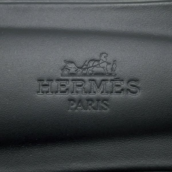 エルメス サンダル オラン レザー レディースサイズ36 1/2 HERMES 靴 黒
