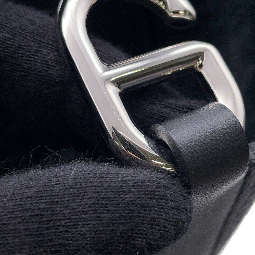 エルメス トートバッグ インザループ 23 ブラック/シルバー金具 トリヨンクレマンス/スイフト W刻印 黒