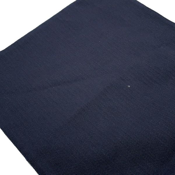 エルメス ショルダーバッグ サック アリーヌMM ブルーインディゴ/フォーブ/シルバー金具 トワルシェブロン/バレニア K刻印