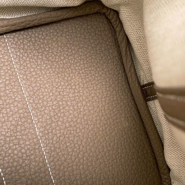 エルメス トートバッグ ガーデンパーティPM エトゥープ/シルバー金具 ネゴンダ U刻印