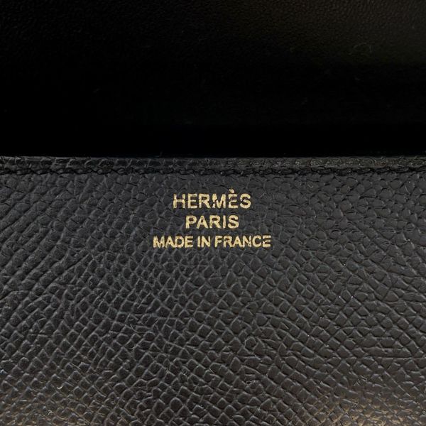 エルメス コンスタンス エラン ミロワール ブラック/ゴールド金具 エプソン K刻印 HERMES 黒