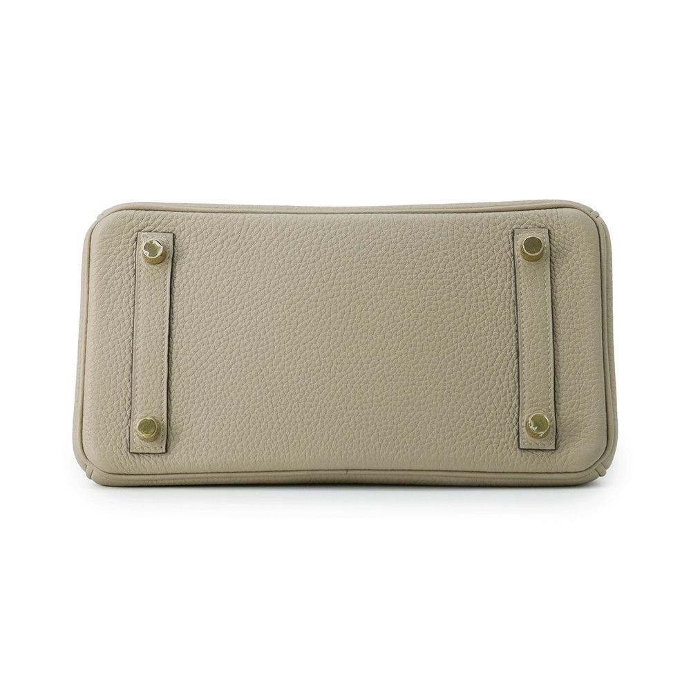 エルメス バーキン25 トゥルティエールグレー/ゴールド金具 トゴ U刻印 HERMES Birkin ハンドバッグ