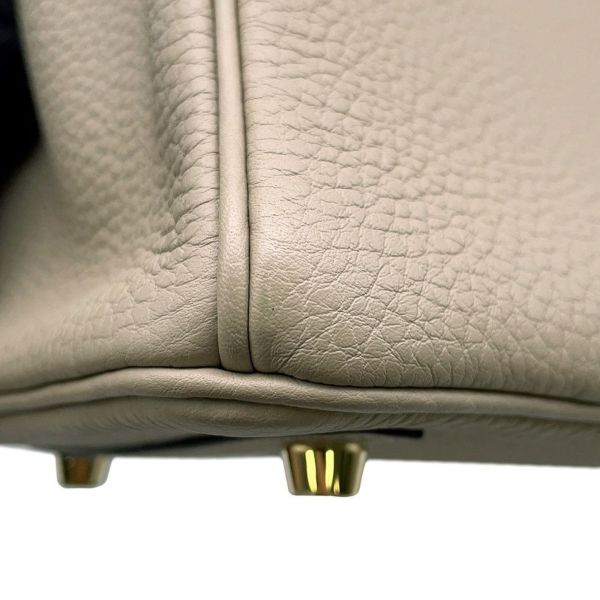 エルメス バーキン25 トゥルティエールグレー/ゴールド金具 トゴ U刻印 HERMES Birkin ハンドバッグ