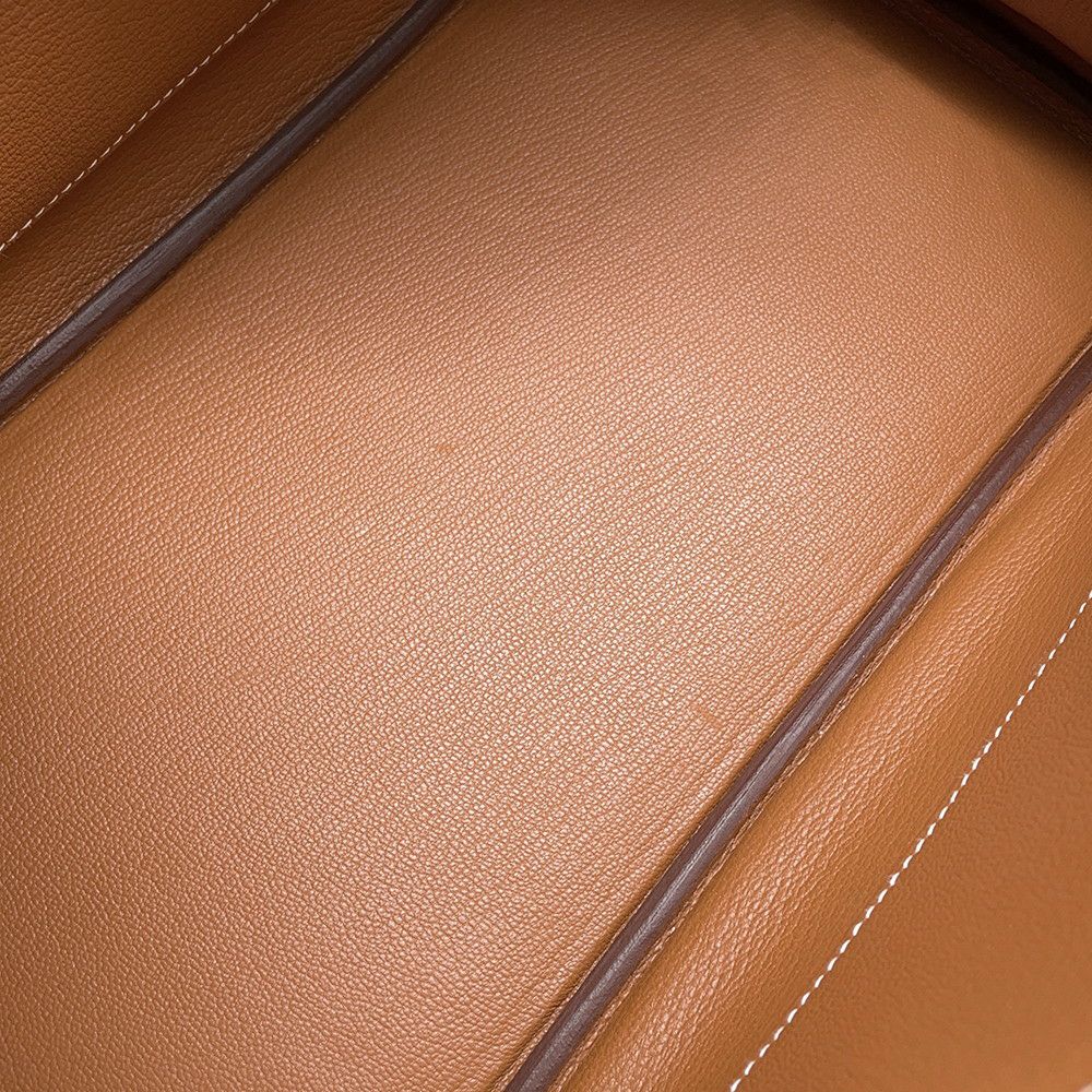 エルメス バーキン30 ゴールド/ゴールド金具 エプソン B刻印 HERMES Birkin ハンドバッグ