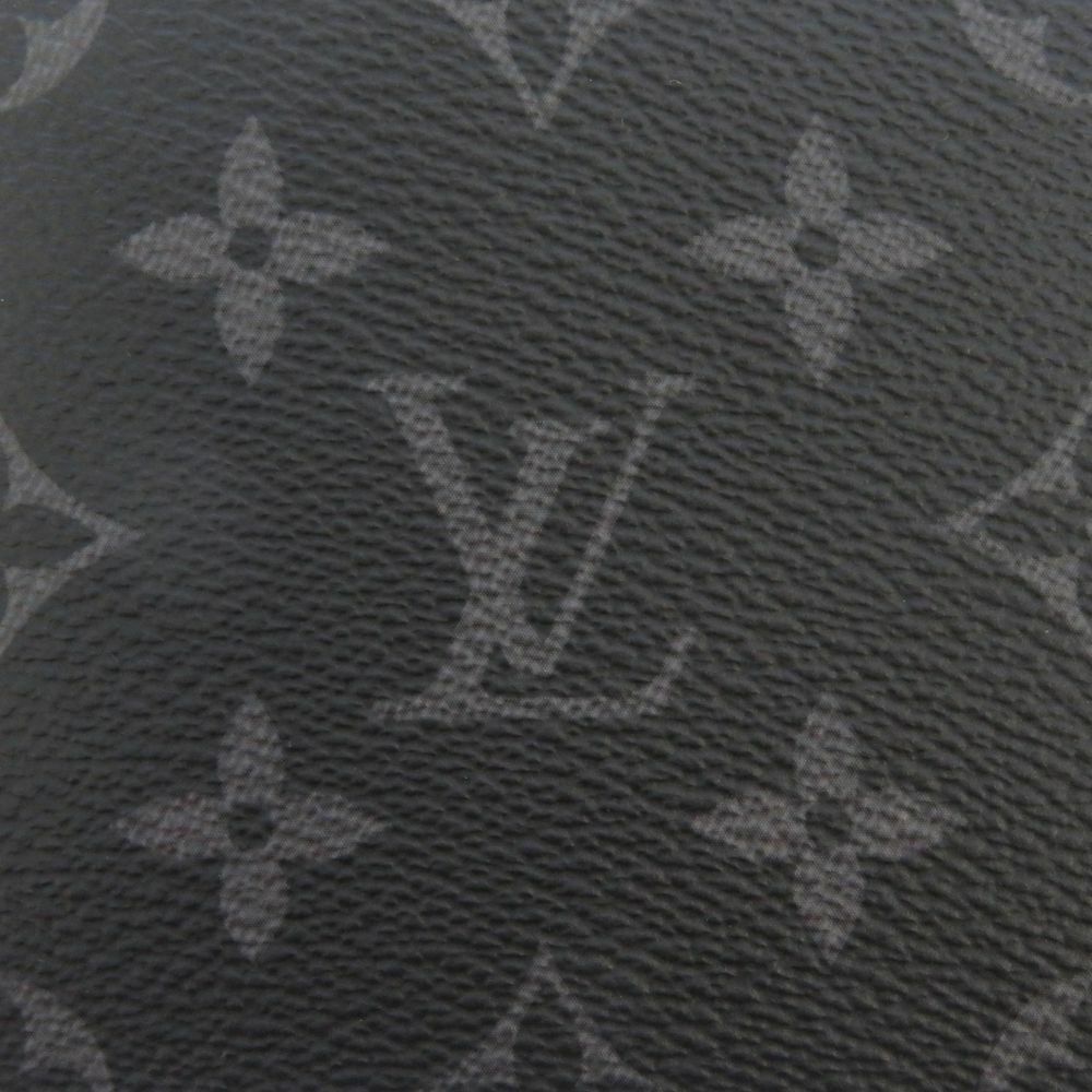 ルイヴィトン 二つ折り財布 モノグラム・エクリプス ポルトフォイユ・スレンダー M62294 財布 メンズ ブラック 黒