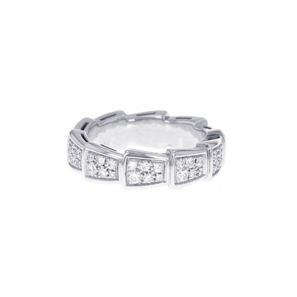 ブルガリ リング セルペンティ ヴァイパー ダイヤモンド リングサイズ50 353514 BVLGARI 指輪 ジュエリー