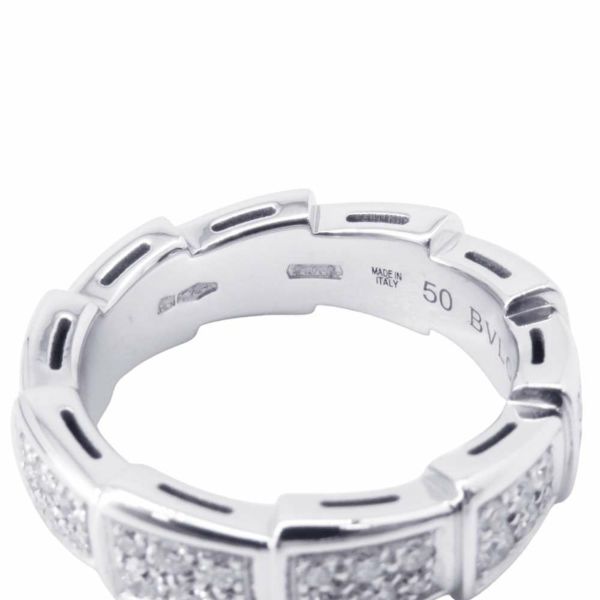 ブルガリ リング セルペンティ ヴァイパー ダイヤモンド リングサイズ50 353514 BVLGARI 指輪 ジュエリー