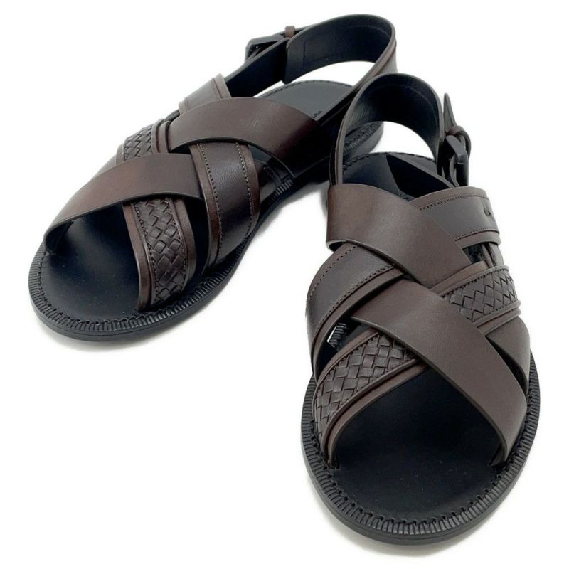 ボッテガヴェネタ サンダル イントレチャート メンズサイズ40 BOTTEGA VENETA 靴