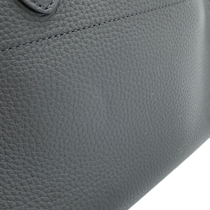 ザ ロウ ハンドバッグ マルゴー10 グレインドカーフレザー W1190 L72 THE ROW 2way 黒