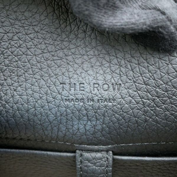 ザ ロウ ハンドバッグ マルゴー10 グレインドカーフレザー W1190 L72 THE ROW 2way 黒