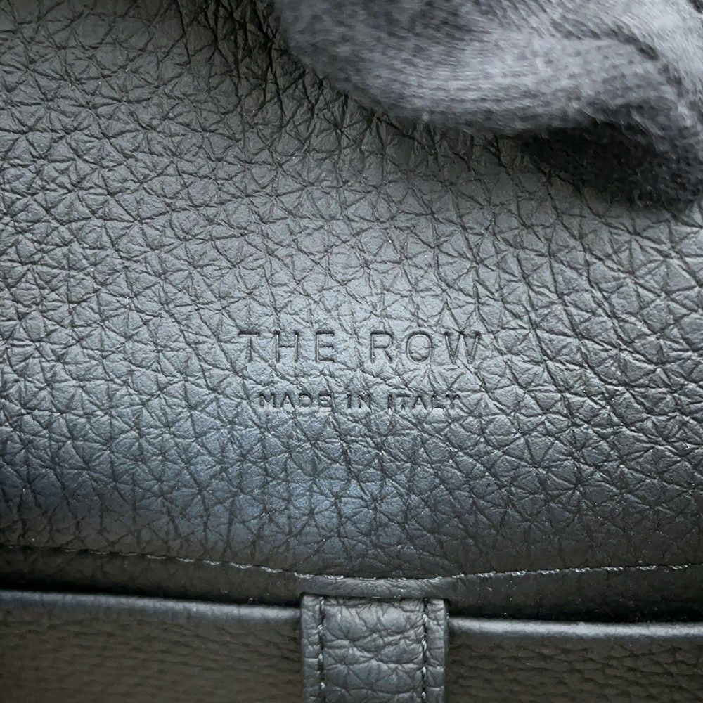 ザ ロウ ハンドバッグ マルゴー10 グレインドカーフレザー W1190 L72 THE ROW 2way 黒
