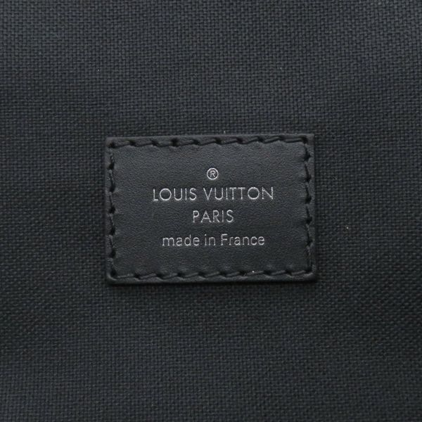ルイヴィトン リュックサック モノグラム・マカサー クリストファーMM M43735 LOUIS VUITTON バックパック 黒 ブラック