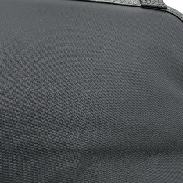 プラダ ショルダーバッグ Re-Nylon xサフィアーノ ナイロン レザー 2VD066 PRADA 斜め掛け 黒