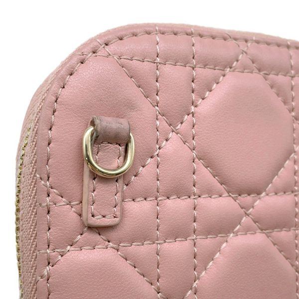 クリスチャン・ディオール スマホケース レディディオール フォンホルダー カナージュ ラムスキン S0872ONMJ