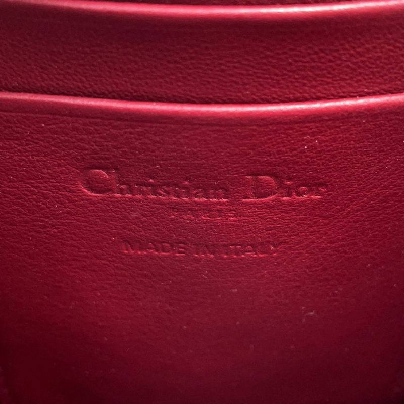 クリスチャン・ディオール フォンホルダー レディディオール カナージュ パテント S0872ONMJ Christian Dior スマホケース