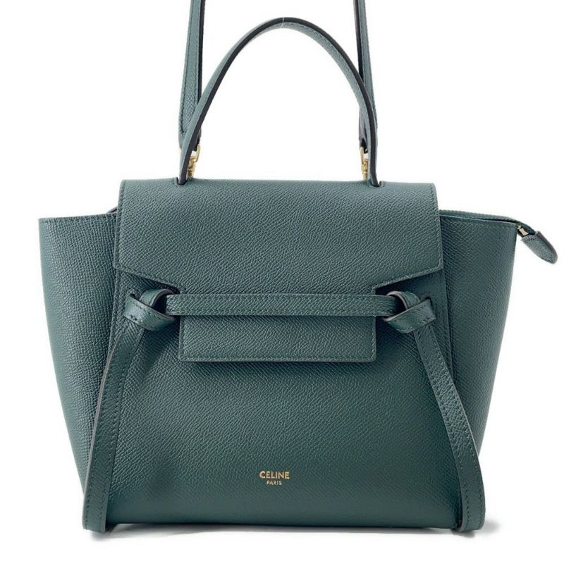 セリーヌ ハンドバッグ ベルトバッグ ナノ 185003 CELINE バッグ 2wayショルダーバッグ