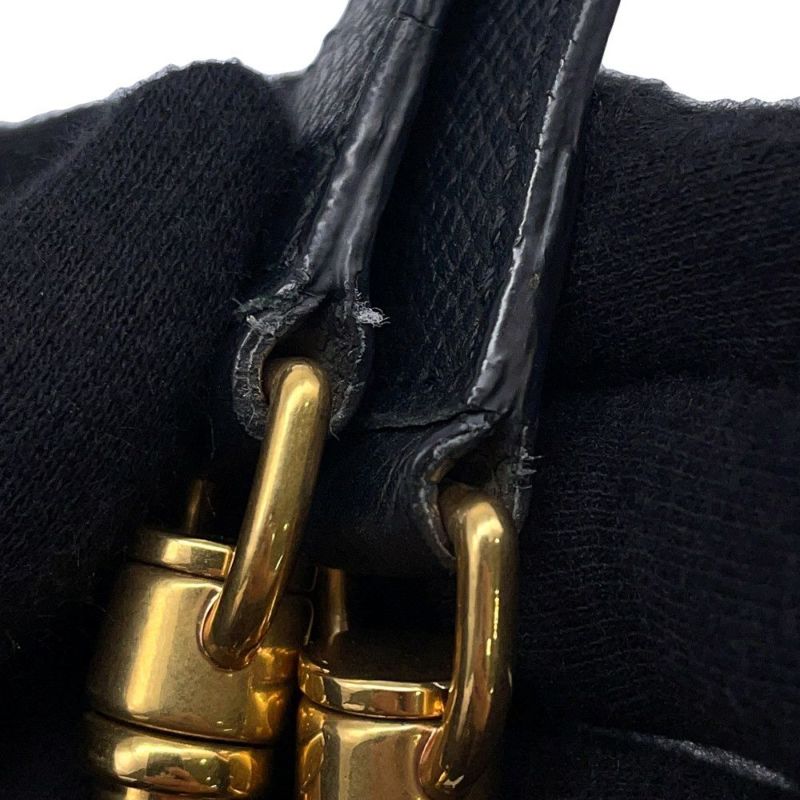 セリーヌ ハンドバッグ べルトバッグ ミニ レザー 176103ZVA CELINE 2wayショルダー 黒