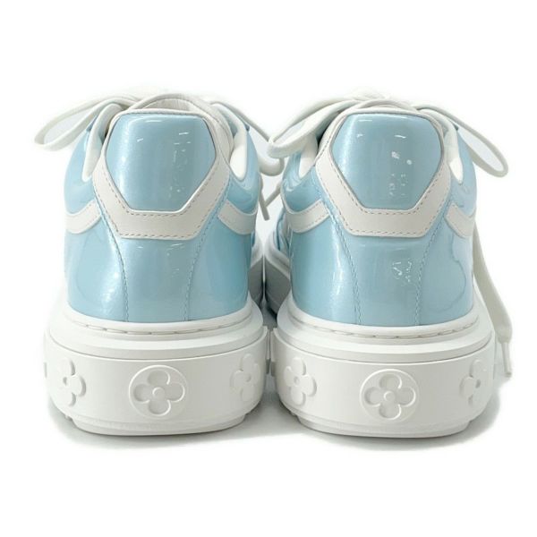 ルイヴィトン スニーカー モノグラム タイムアウトライン レディースサイズ37 1/2 LOUIS VUITTON 靴 白 セール品