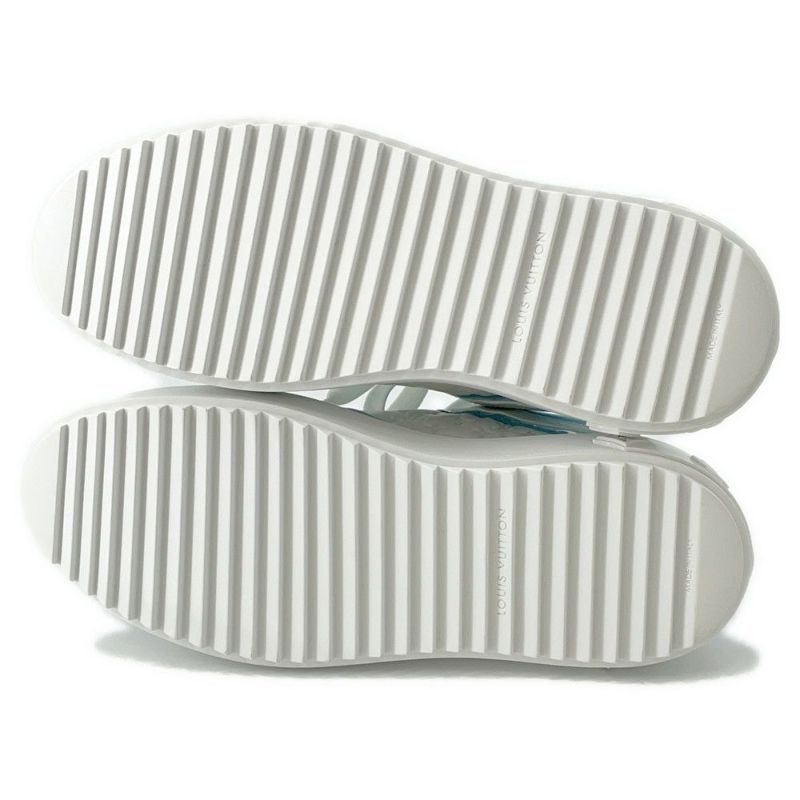 ルイヴィトン スニーカー モノグラム タイムアウトライン レディースサイズ37 1/2 LOUIS VUITTON 靴 白 セール品