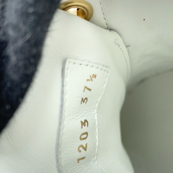 ルイヴィトン スニーカー モノグラム タイムアウトライン レディースサイズ37 1/2 LOUIS VUITTON 靴 白 セール品