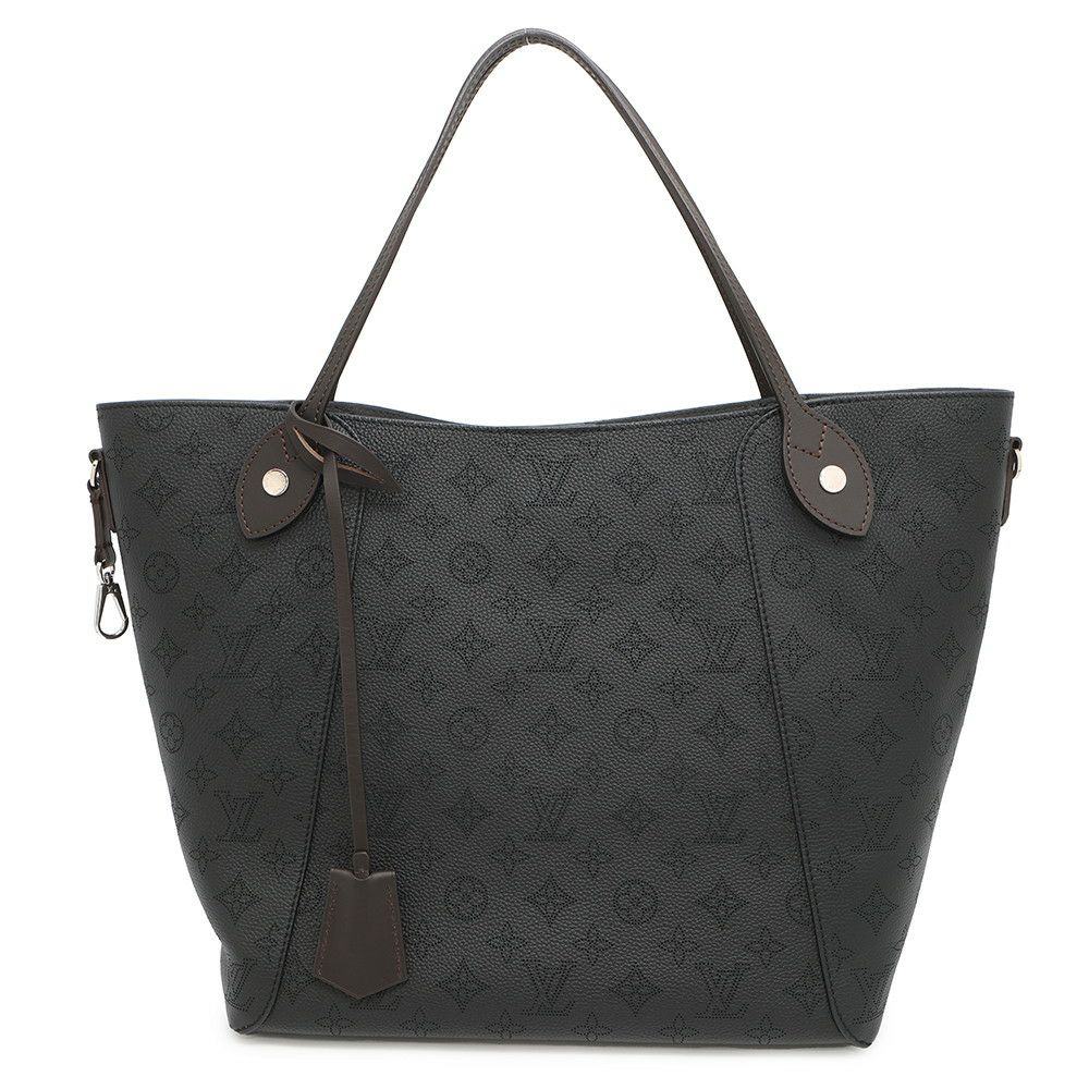 ルイヴィトン ハンドバッグ モノグラム・マヒナ ヒナMM M54354 LOUIS VUITTON 黒 ブラック