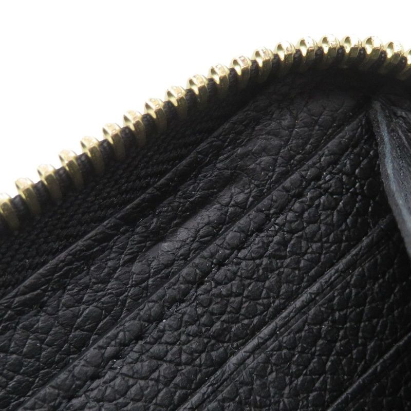 ルイヴィトン 長財布 モノグラム・アンプラント ポルトフォイユ・クレマンス M82338 LOUIS VUITTON 黒 ブラック