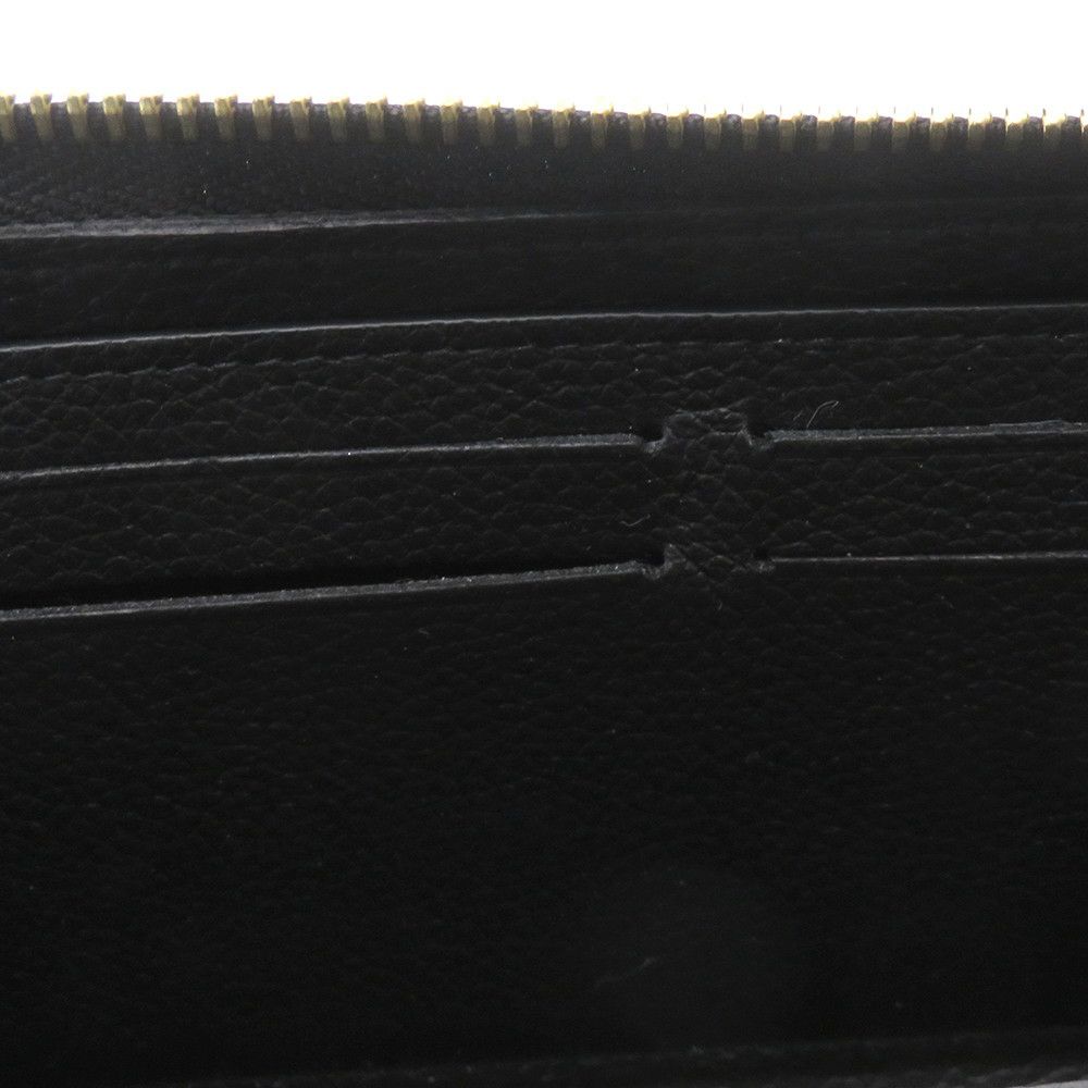 ルイヴィトン 長財布 モノグラム・アンプラント ポルトフォイユ・クレマンス M82338 LOUIS VUITTON 黒 ブラック