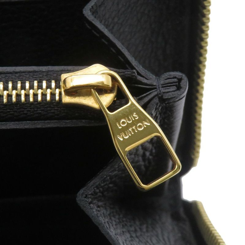 ルイヴィトン 長財布 モノグラム・アンプラント ポルトフォイユ・クレマンス M82338 LOUIS VUITTON 黒 ブラック